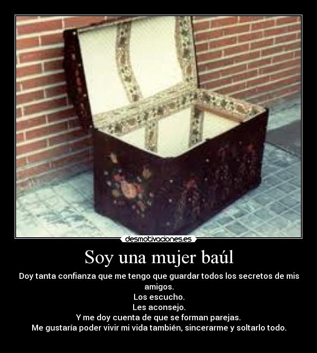 Soy una mujer baúl - 