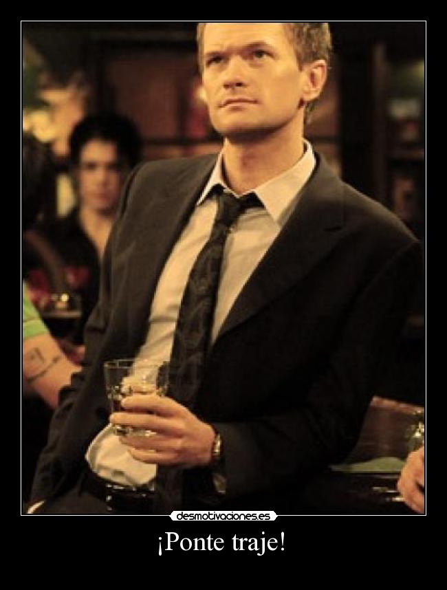 ¡Ponte traje!  - 
