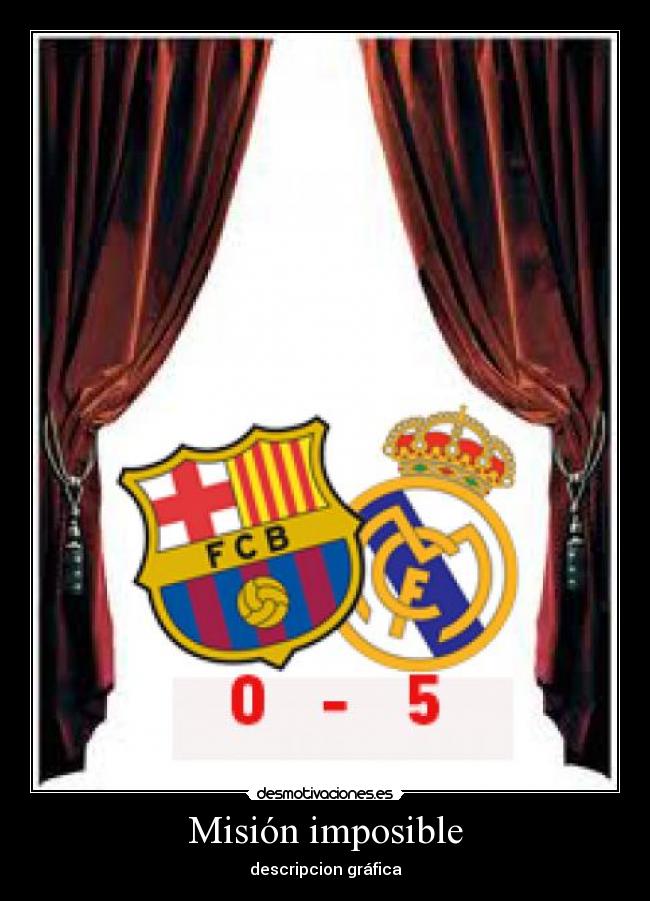 Misión imposible - descripcion gráfica