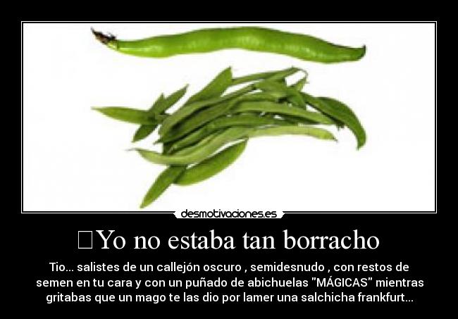 ﻿Yo no estaba tan borracho  - 