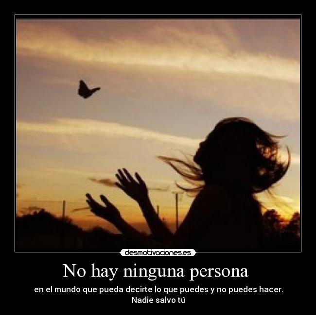 No hay ninguna persona  - 