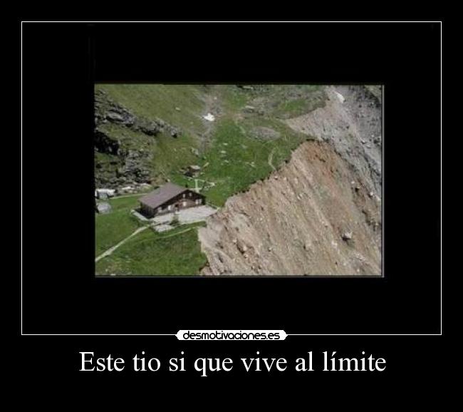 Este tio si que vive al límite - 