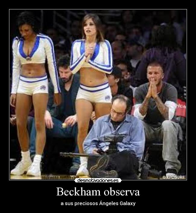 Beckham observa -
