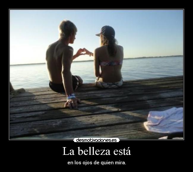 La belleza está - 