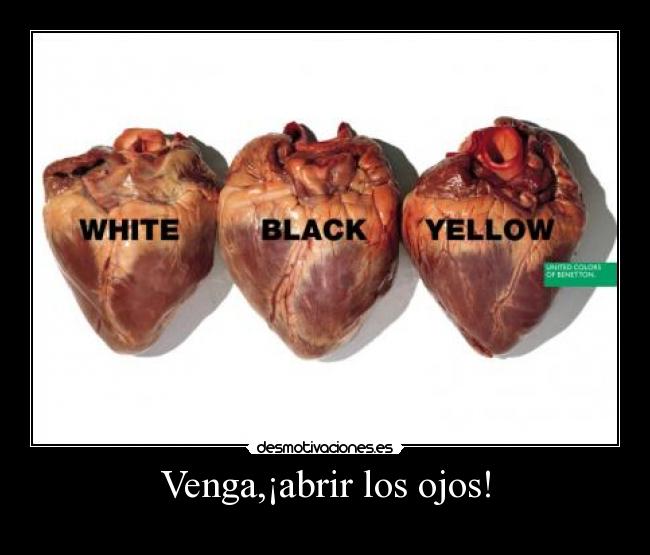 Venga,¡abrir los ojos! -