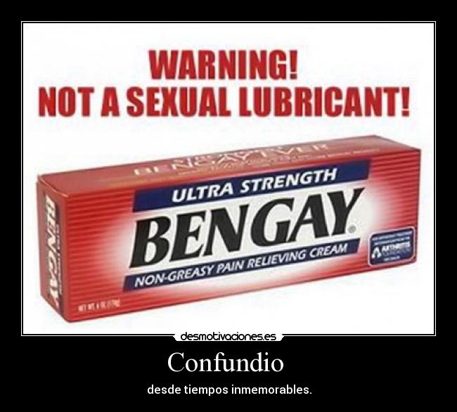 Confundio - desde tiempos inmemorables.