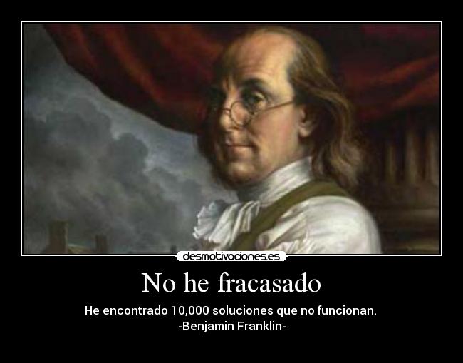 No he fracasado - 