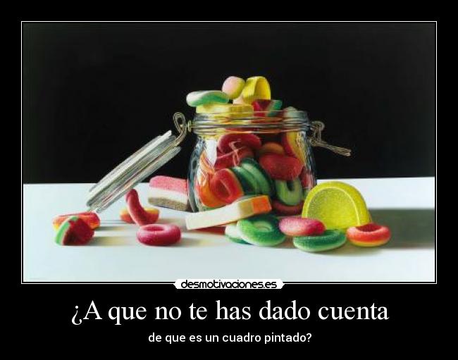 ¿A que no te has dado cuenta -