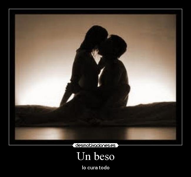 carteles beso desmotivaciones