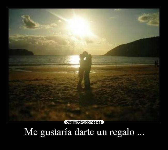 carteles beso regalo desmotivaciones