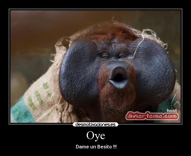 Oye - Dame un Besito !!!