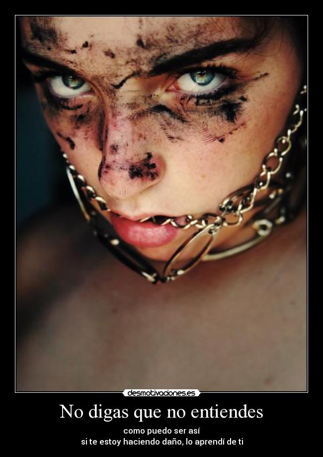 No digas que no entiendes -