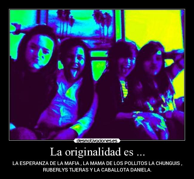 La originalidad es ... - 