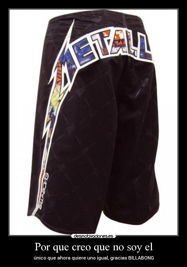 Por que creo que no soy el - único que ahora quiere uno igual, gracias BILLABONG