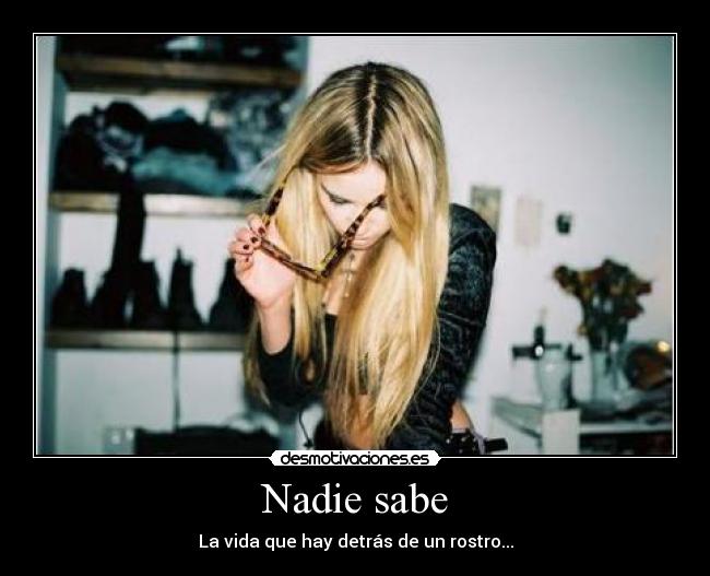 Nadie sabe - 