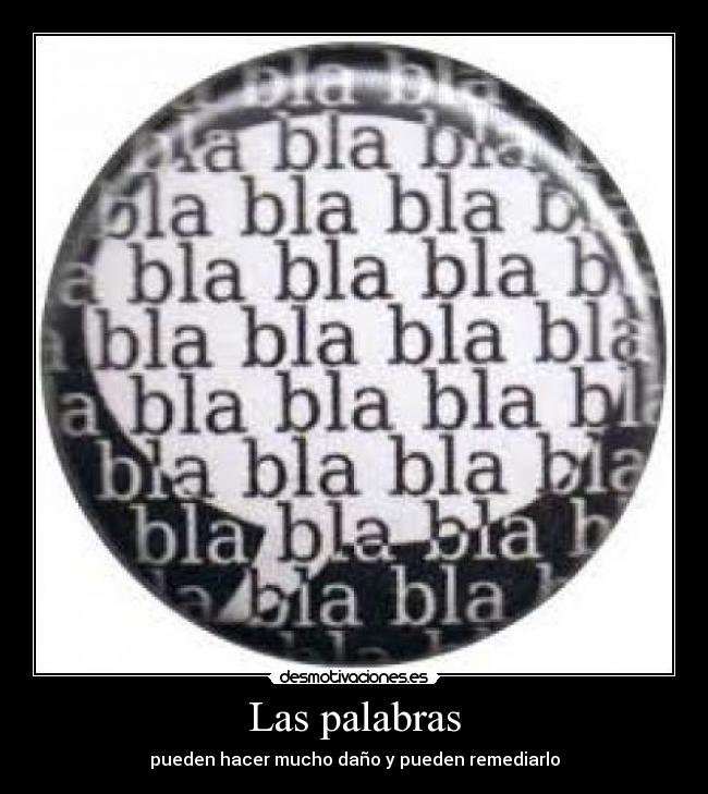 Las palabras -