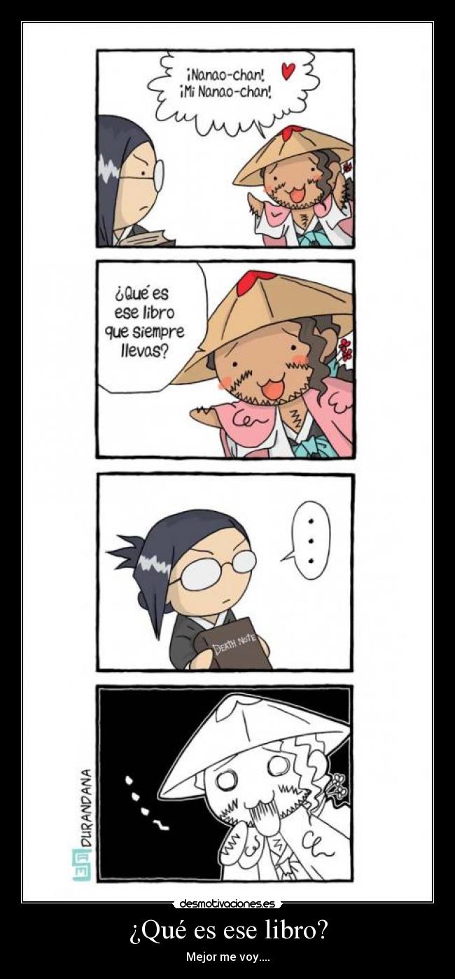 carteles bleach death note desmotivaciones
