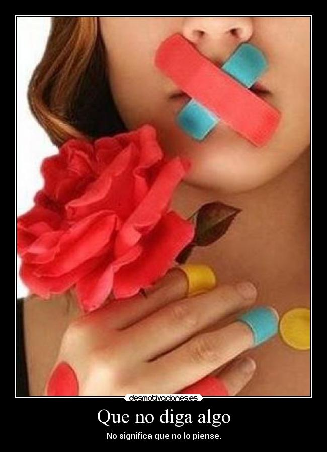 Que no diga algo - 