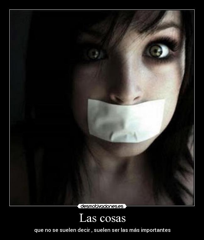 Las cosas -