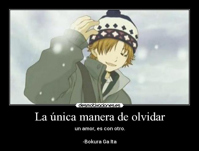 La única manera de olvidar - 