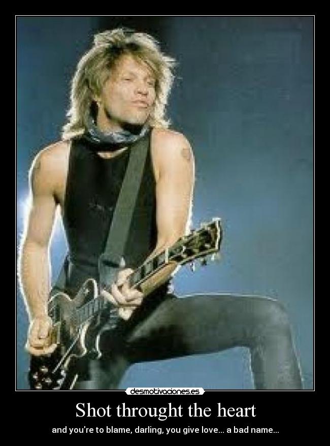 Shot throught the heart -