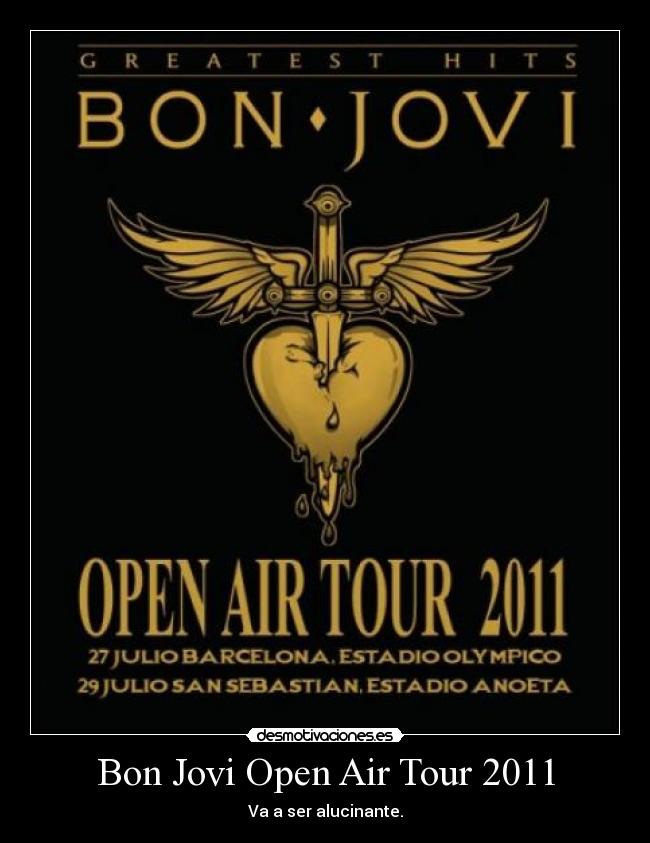 Bon Jovi Open Air Tour 2011 -