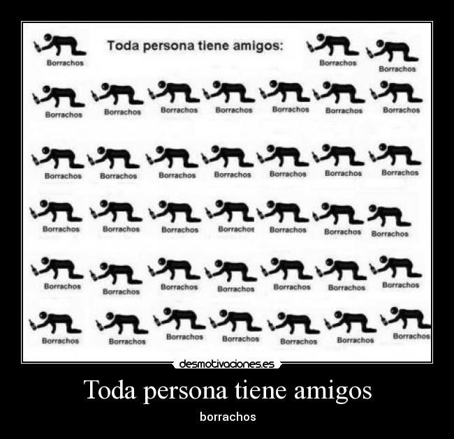 Toda persona tiene amigos - 