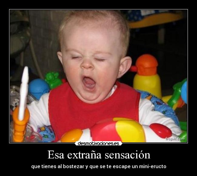 Esa extraña sensación - 