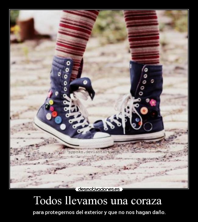 Todos llevamos una coraza  - 
