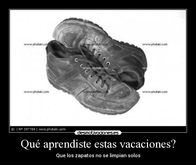 Qué aprendiste estas vacaciones? - 