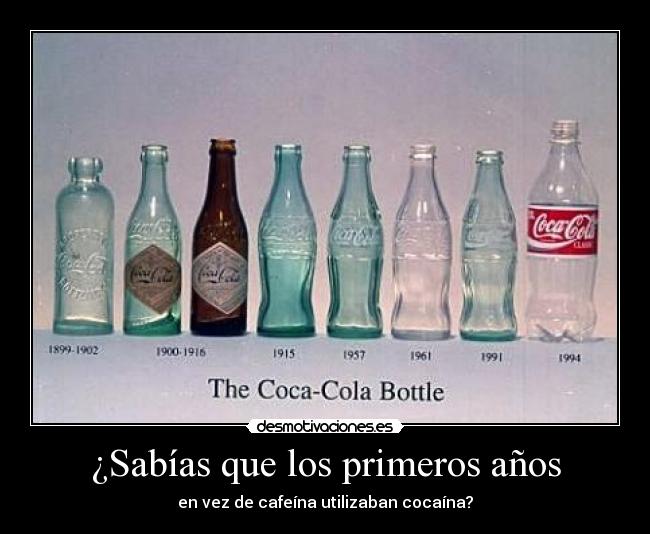 ¿Sabías que los primeros años -