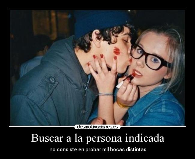 Buscar a la persona indicada -