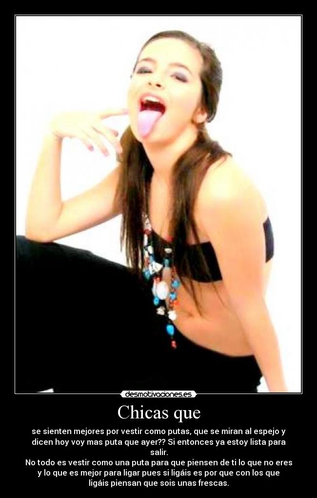 Chicas que -