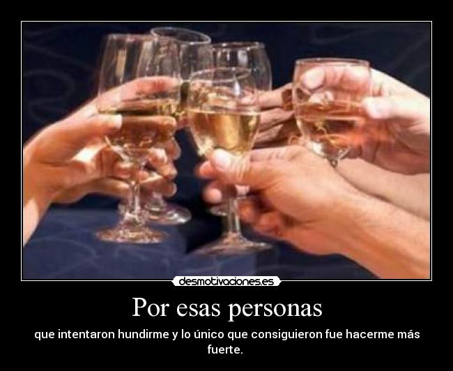 Por esas personas -