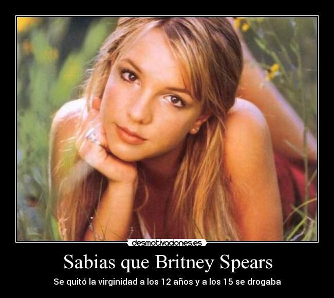 Sabias que Britney Spears -