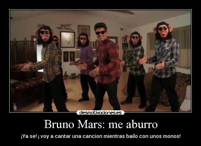 carteles bruno mars aburro desmotivaciones