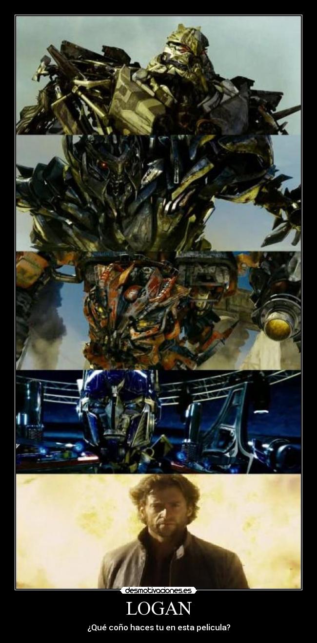 LOGAN - ¿Qué coño haces tu en esta pelicula?