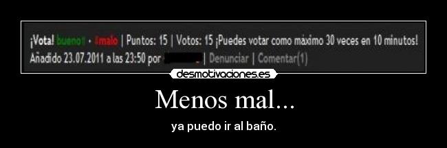 Menos mal... - 