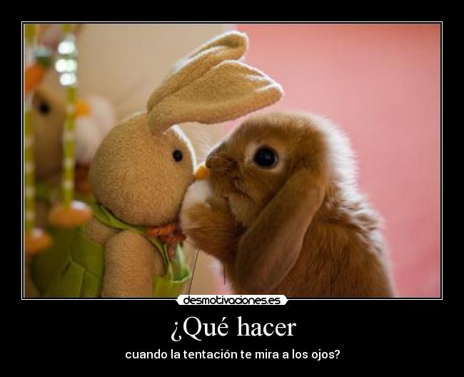 ¿Qué hacer - cuando la tentación te mira a los ojos?