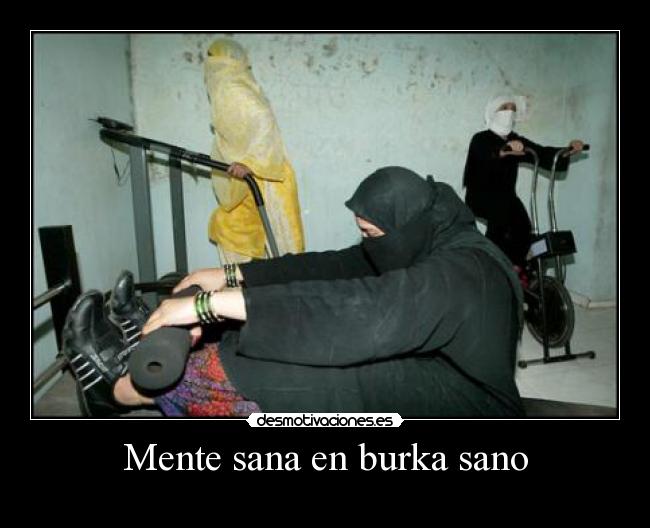 Mente sana en burka sano -  