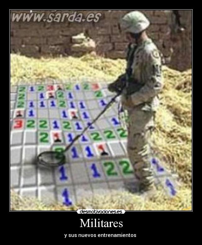 Militares - y sus nuevos entrenamientos