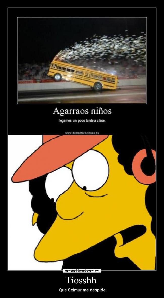 Tiosshh  - Que Seimur me despide