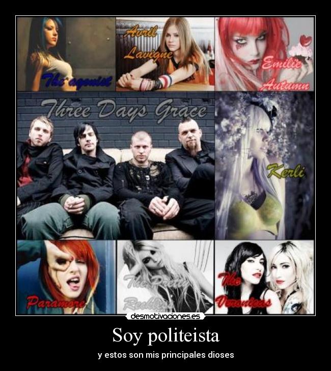 Soy politeista - y estos son mis principales dioses