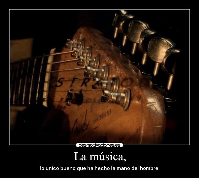 La música, - 