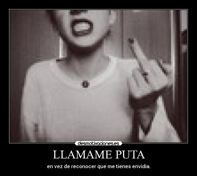 LLAMAME PUTA - 