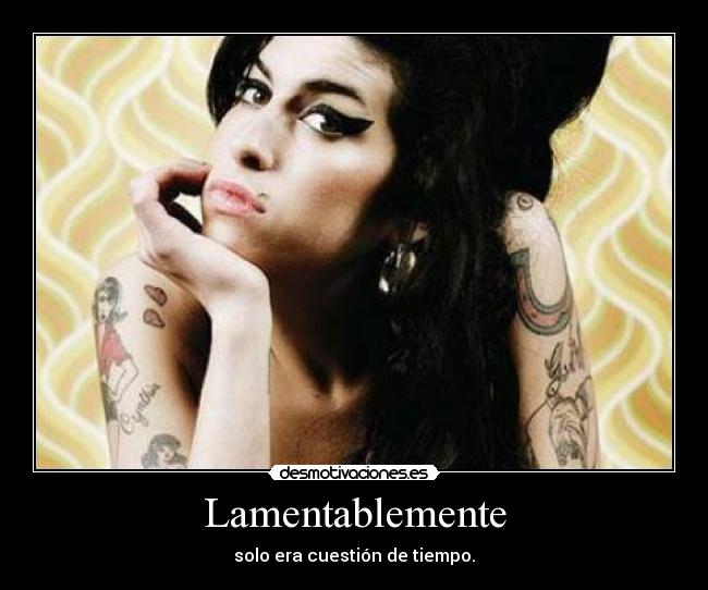 Lamentablemente - solo era cuestión de tiempo.