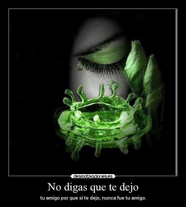 No digas que te dejo - 