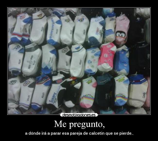 carteles calcetin desmotivaciones