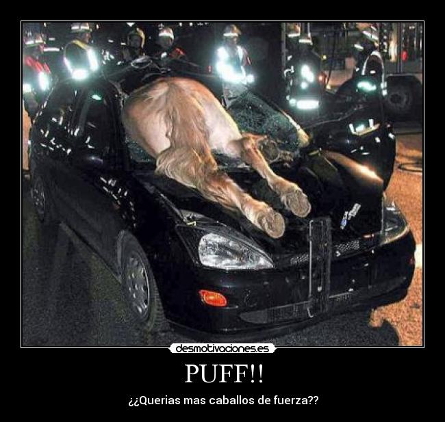 PUFF!! - ¿¿Querias mas caballos de fuerza??