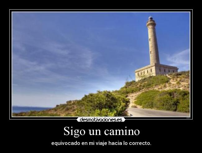 Sigo un camino -